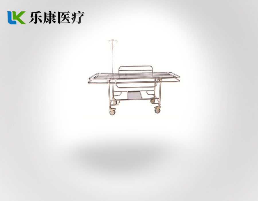 b3不銹鋼四小輪擔架車1